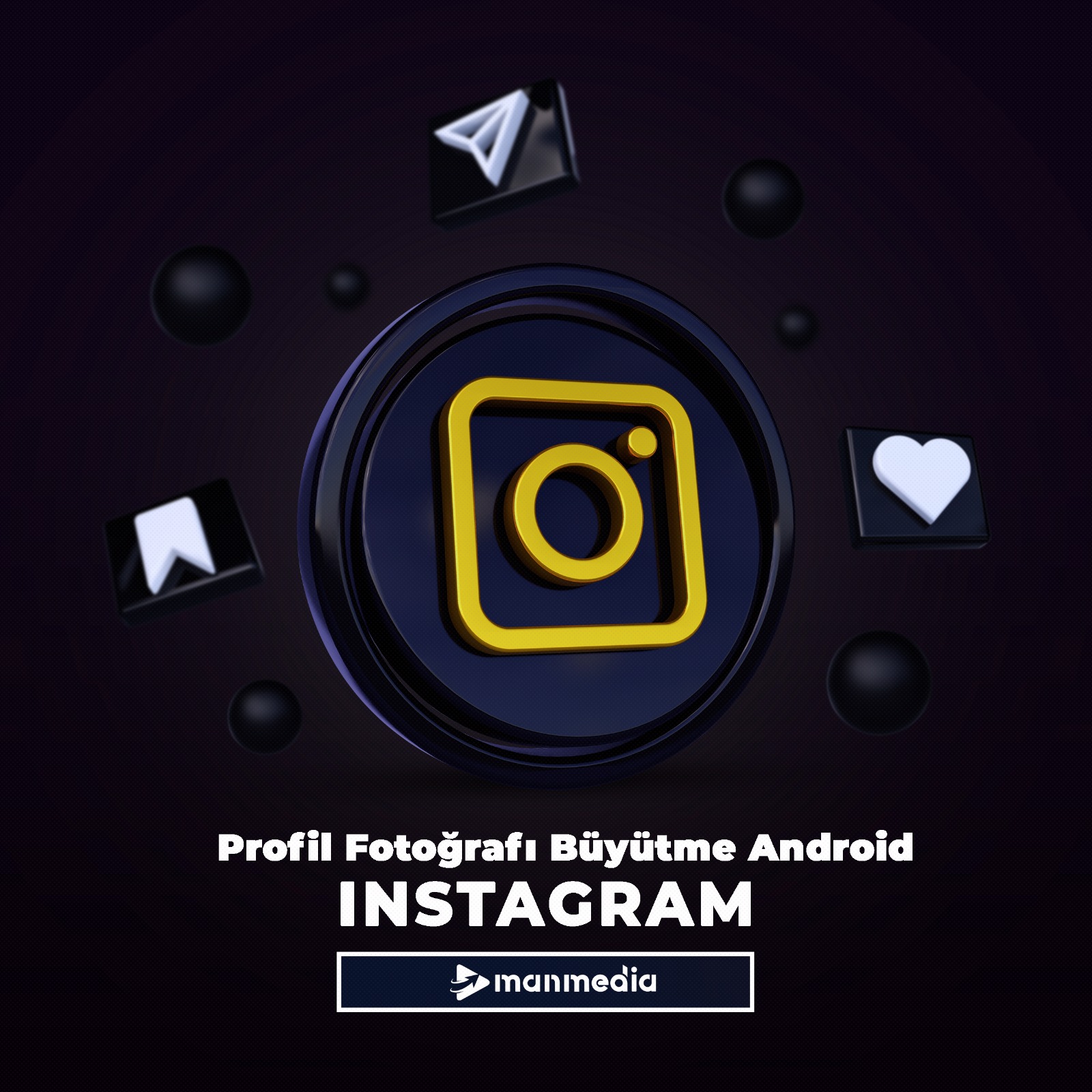 Instagram profil fotoğrafı büyütme Android