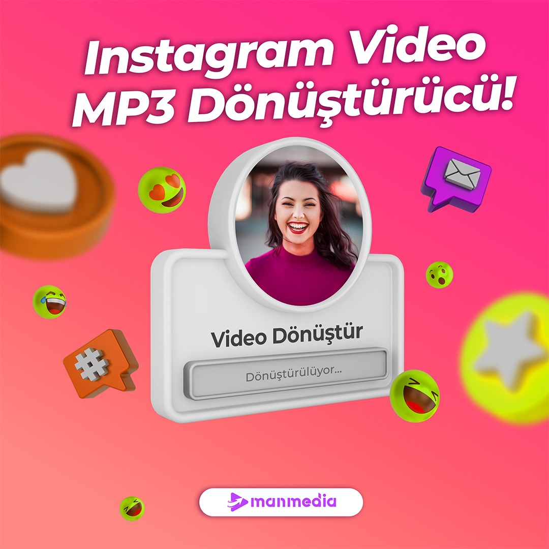 Instagram video mp3 dönüştürücü