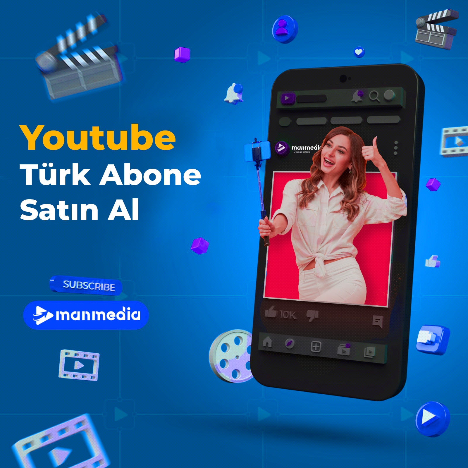 Youtube Türk abone satın al
